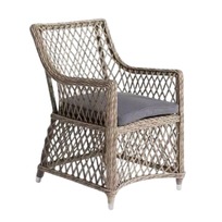 Стулья Кресло Латте соломенное фото